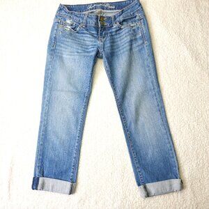 American Eagle Straight Leg Jeans, Size 2